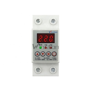 Otomatik altında-over buzdolabı dijital elektrikli klima için voltaj koruyucusu 3 faz 5amp buzdolabı guard
