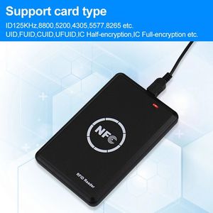 Duplicatore per copiatrice RFID 125KHz portachiavi lettore di Smart Card NFC programmatore crittografato 13.56MHz USB UID T5577 EM4305 schede tag scrivi - Product Image 3