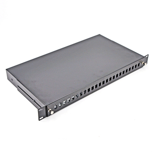 1u 19'' Sliding type Rackmount Fiber optic 24 port <strong>patch</strong> <strong>panel</strong> Optical Cable drawer type Terminal Box - Product Image 4