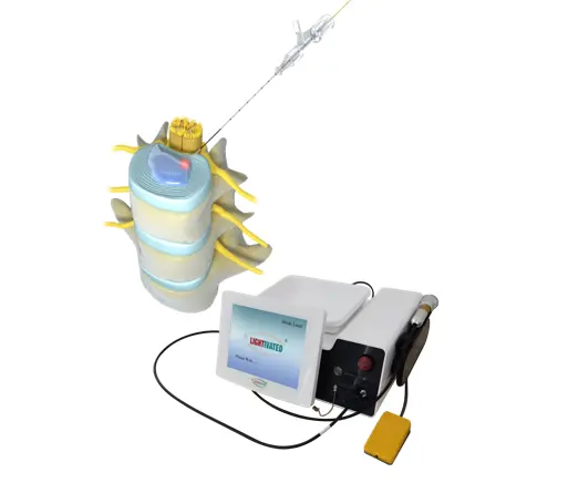 Máquina de cirurgia a laser de diodo PLDD 1470nm 980nm, disco de hérnia cervical, hérnia dorsal, EVLT, lipoólise ENT, remoção vascular de aranha