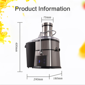 Juntao Extractor Centrifugal Juicer Vegetable Chopper Blender and Juicer 7 in <strong>1</strong> Glass Electric Stainless Steel <strong>Juice</strong> Extractor