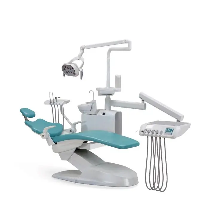 Equipamento para cadeira dental, equipamento para cadeiras dentárias de mão esquerda com unidade dental de alta qualidade, preço de fábrica