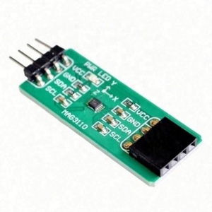 MAG3110โมดูลเซ็นเซอร์ธรณีแม่เหล็กสามแกนโมดูลเข็มทิศอิเล็กทรอนิกส์ - Product Image 1