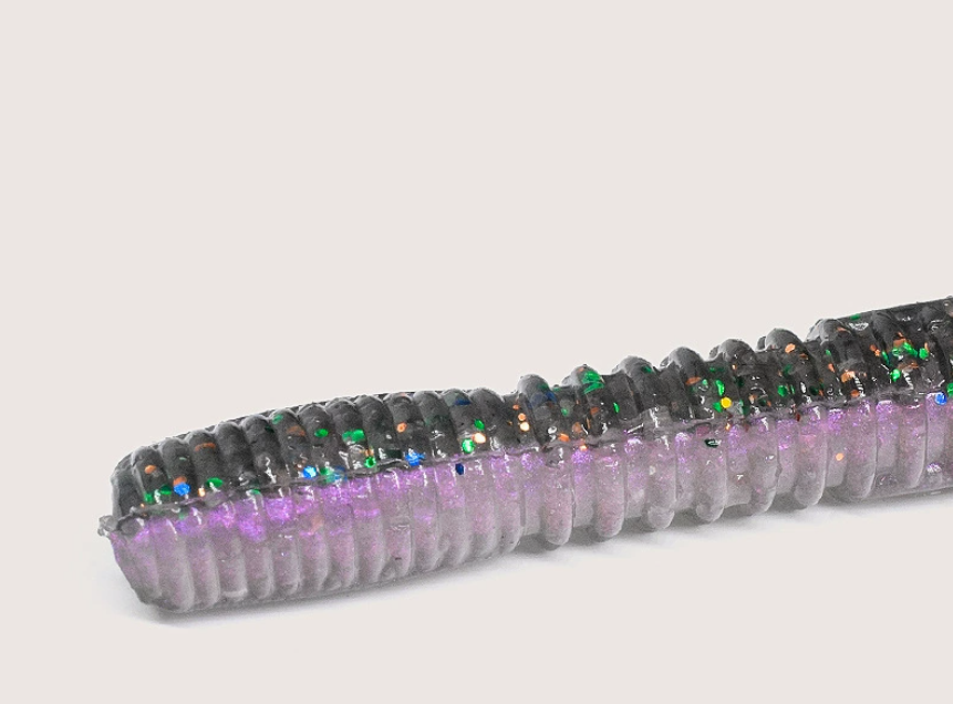 Oscillation lente, forte odeur de poisson, violet-gris, 12 cm, paquet de 15.