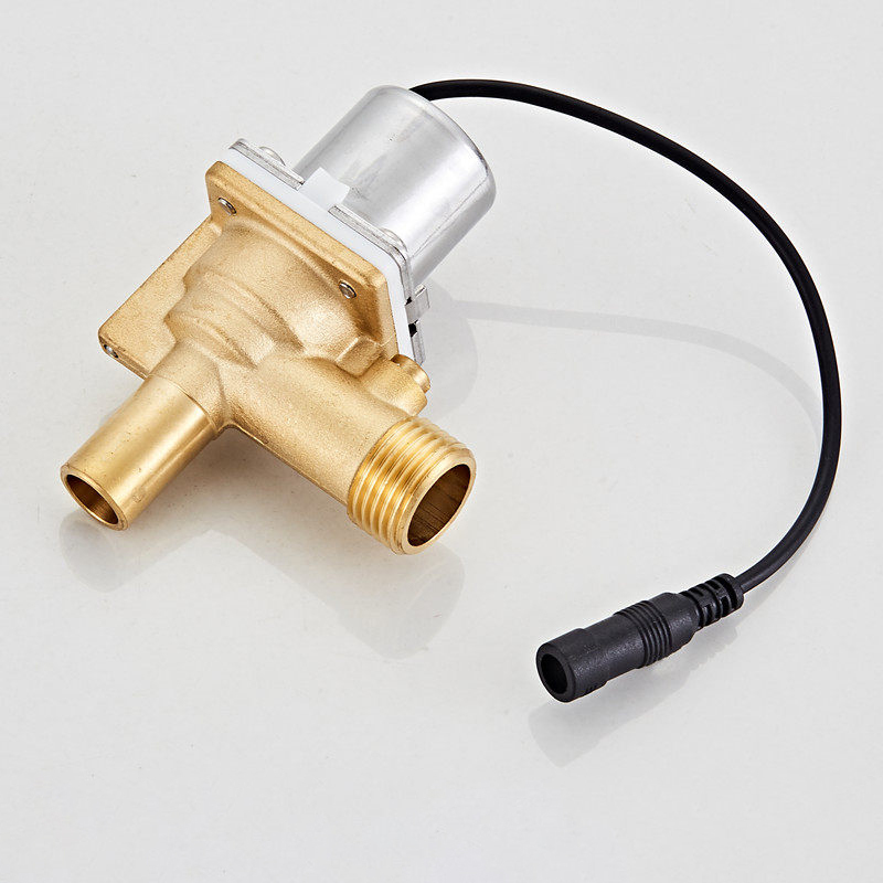 Électrovanne d'urinoir réglable en laiton, 10 mm