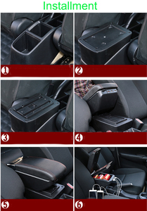 Universal Luxury Portable Car Multi機能Armrest Console Box自動車シートアームレスト収納ボックス - Product Image 6