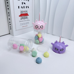 Dễ Thương Phim Hoạt Hình Ma Quỷ Cap Với Móc Tóc Tie Lưu Trữ Hộp Kẹo Hộp Halloween Món Quà Thực Phẩm Vật Nuôi Chai Tẩy Hộp - Product Image 3