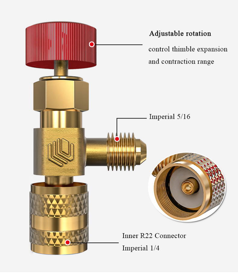 5/16" To 1/4" R22