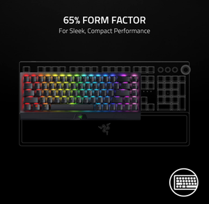 Razer BlackWidow V4迷你超高速无线热插拔65% 游戏键盘: 超高速无线和蓝牙5.0 - Product Image 2