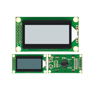 Fonte di fabbrica 0802A carattere modulo schermo a cristalli liquidi LCD a 14 pin a 16 pin 5V schermo blu e giallo schermo pannocchia Display LCD - Product Image 3