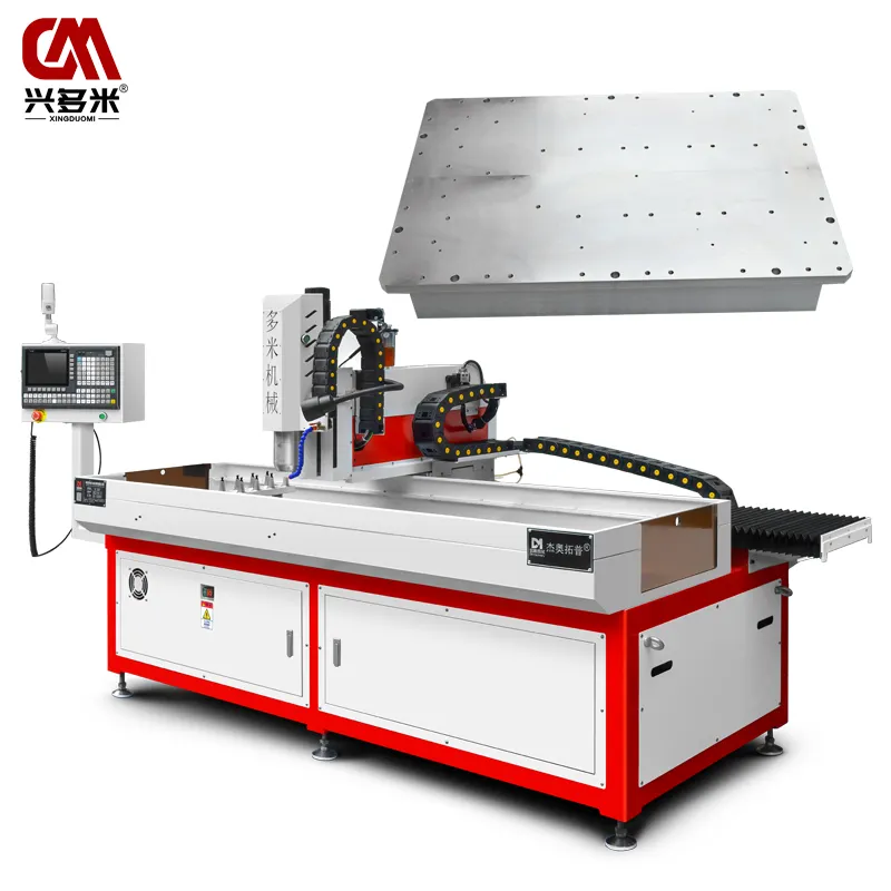 Tấm kim loại đúc nhôm phay và máy khoan công cụ tự động thay đổi máy khoan và khai thác CNC