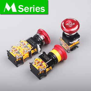 LA38 22mm Installation Diameter 10A Power Current <strong>Function</strong> Emergency Stop <strong>Switch</strong> <strong>Push</strong> <strong>Button</strong> - Product Image 5