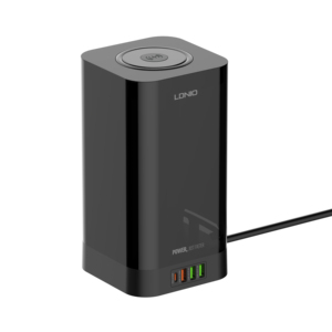 LDNIO SEW4485 <strong>Multi</strong> <strong>Function</strong> Charger Tower <strong>Socket</strong> European EU Germany Surge Protector <strong>Socket</strong> Power Strip <strong>with</strong> <strong>USB</strong>