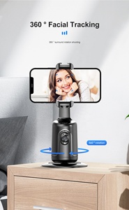 P 01 pro 360 akıllı yüz tanıma kamera ızgarası bir Tripod Gimbal sabitleyici ile 360 yatay ve dikey çekim - Product Image 5