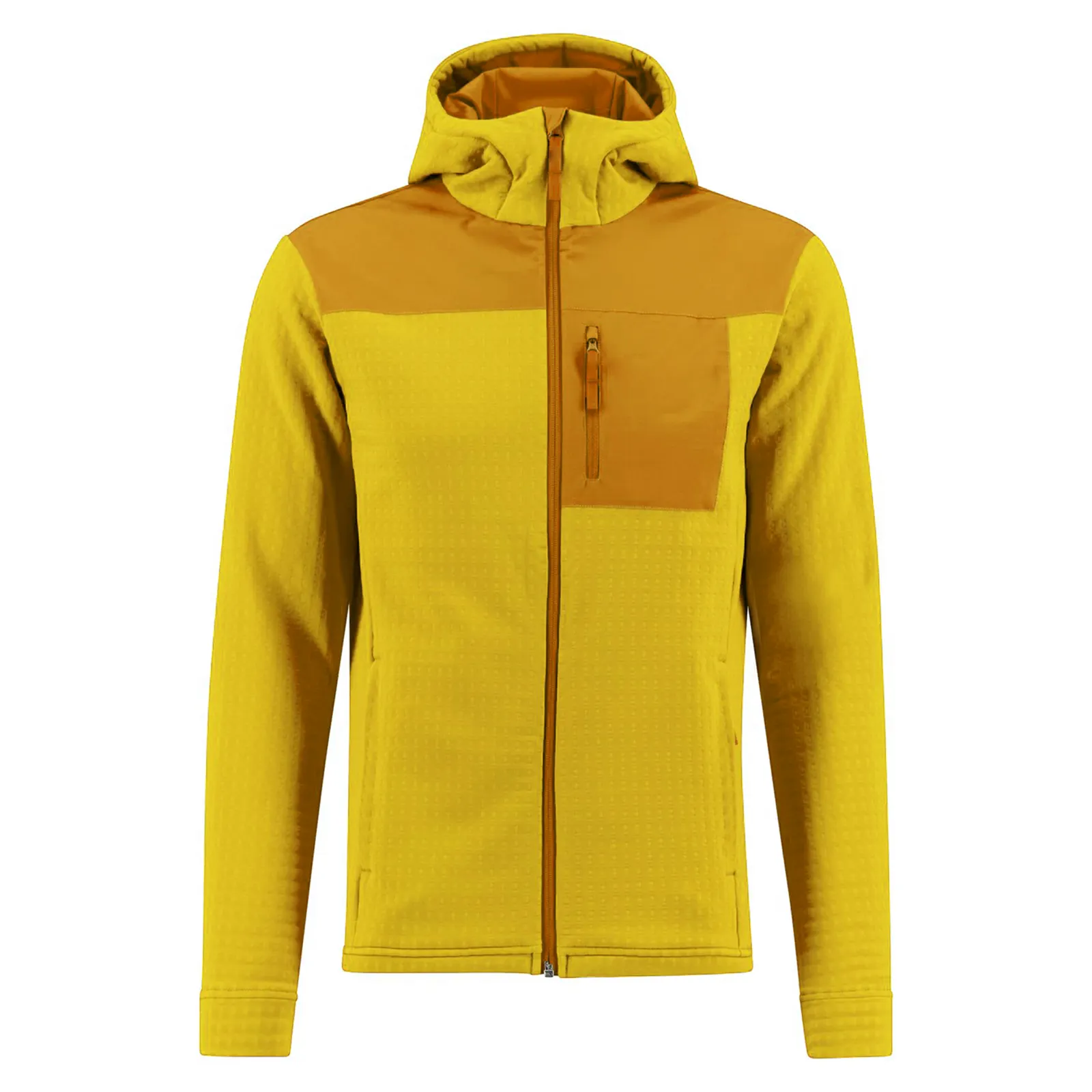 La fabbrica all'ingrosso autunno di alta qualità per gli sport all'aria aperta indossa la giacca da uomo gialla di moda