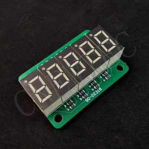 0.36 pollici 5 bit Display digitale 7 segmento modulo LED 5 Driver di disponibilità a colori per Arduino STM32 STC AVR scheda di sviluppo