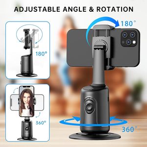 P01 Tracking Gimbal Live Video Vlog Self Shooting AI Face <strong>Following</strong> 360 Degrees Automatic Rotation <strong>Following</strong> Shooting - Product Image 2