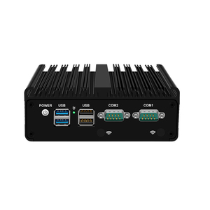 Barato 4 2,5 Lan Box Servidor de computadora integrado Pfsense Firewall Ddr5 Win 10 11 Linux Soft Router N100 Fanless Industrial Mini Pc