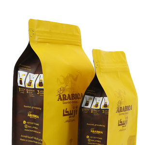 Oem özel fiyat ambalaj Arabica Java kavrulmuş kahve fasulye kare kese buz kahve Protein hazır toz içecek ambalaj çantası - Product Image 4
