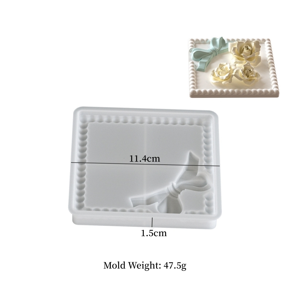 White-Square tray mold