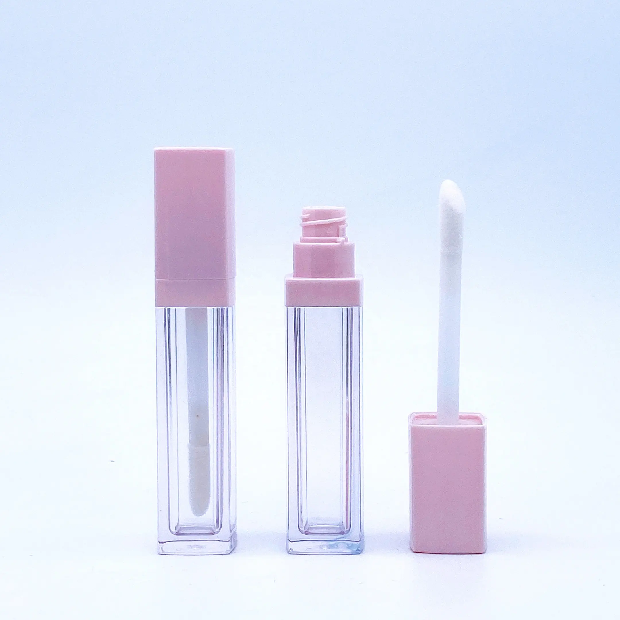 Plastic Groothandel Prijs Rose Metal Blue Top Lipgloss Buizen Grote Vloeibare Applicator Blush Lip Scrub Container Pigment Leveranciers