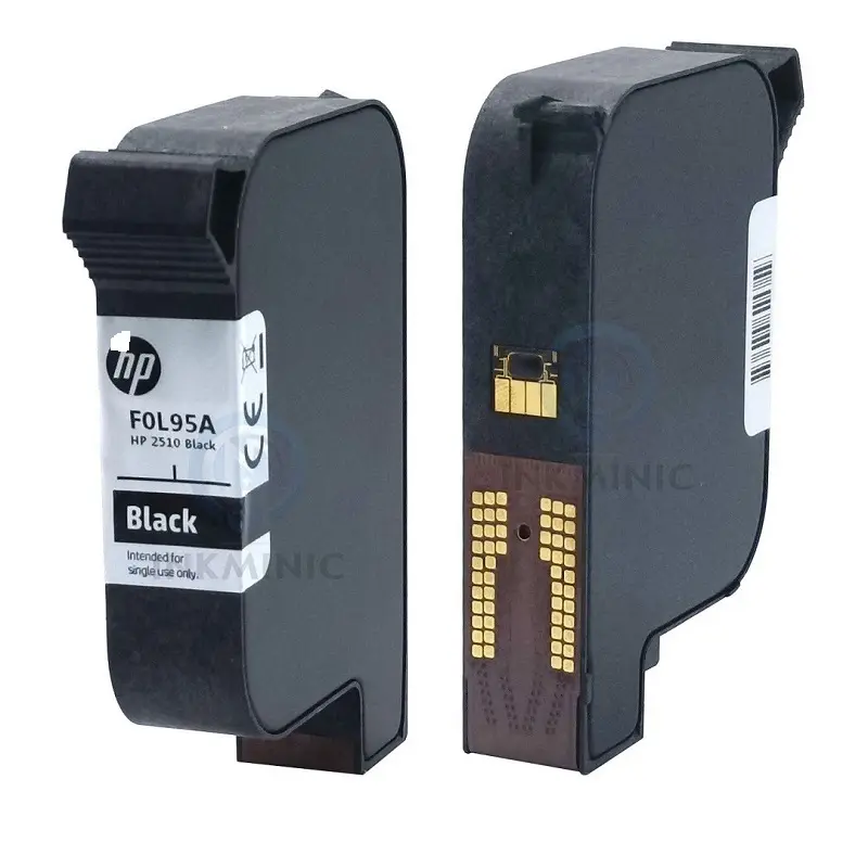 Original 12.7mm Tij2.5 51645A 45si FOL95A 2510 W3T10B 2590 Solvent Water Based Black Color Ink Cartridges For Tij Inkjet printer