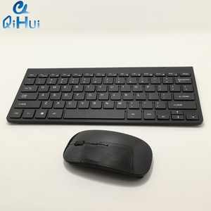 Teclado y ratón para juegos de 2,4 ghz, Combo de 86 teclas, para ordenador de escritorio, pc, ratón, Windows, oferta directa de fábrica
