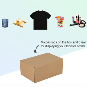 Biểu Tượng Tùy Chỉnh In Tái Chế Có Thể Gập Lại Sóng Cứng Nhắc Hộp Cho Kinh Doanh & Mua Sắm Bao Bì Sóng Vận Chuyển Hộp - Product Image 5