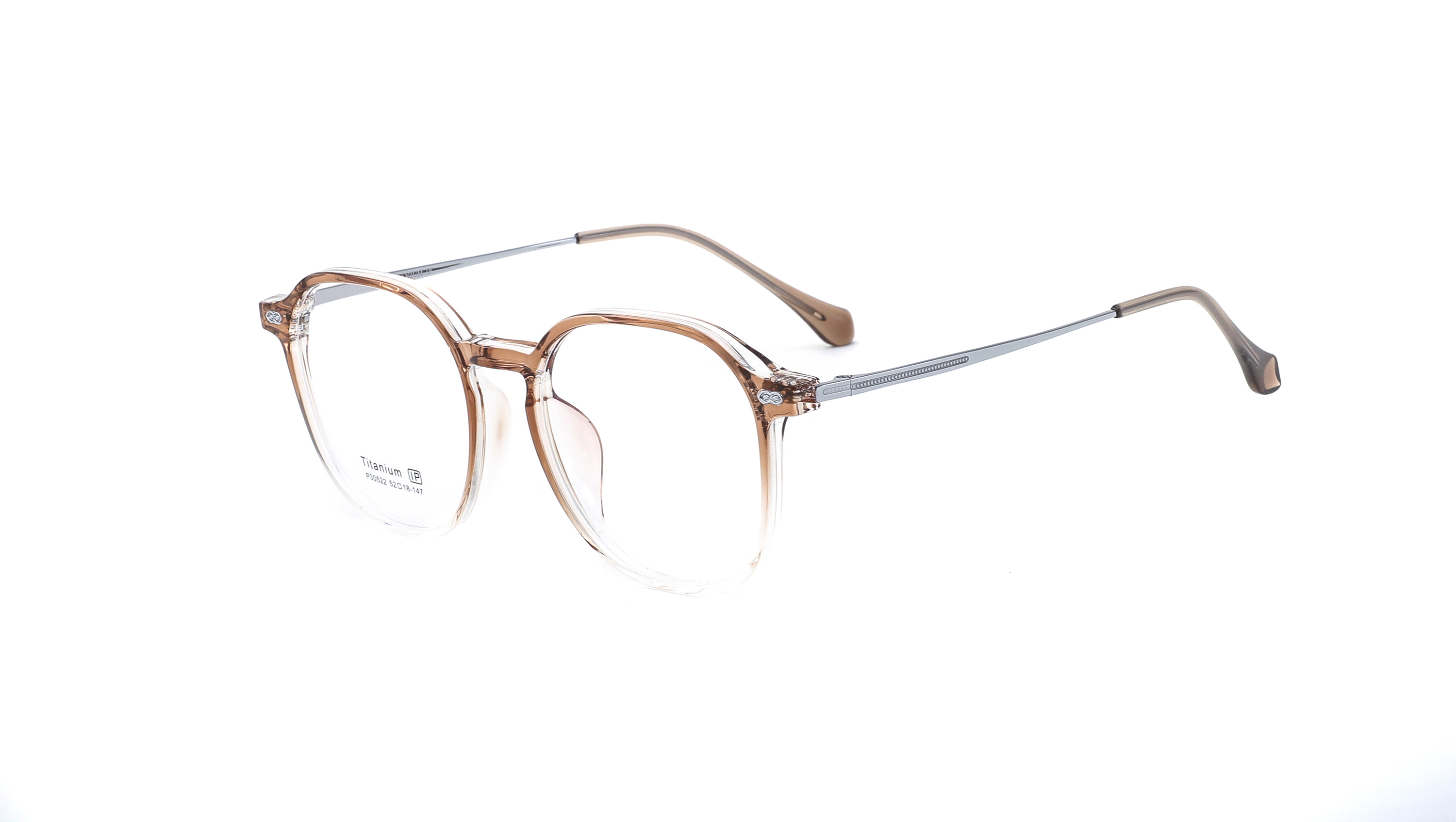 Clear Brown / Silver