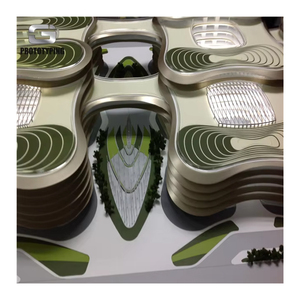 Gaojie OEM Mới Thiết Kế Phức Tạp Sla 3D In Ấn Quy Mô Lớn STL Tập Hợp Sang Trọng Xây Dựng Vui Chơi Giải Trí Mô Hình Công Viên Cho Triển Lãm Hội chợ Triển Lãm - Product Image 4