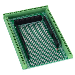 Çift yan Pcb prototip vida Terminal bloğu kalkan kurulu kiti Arduino için Fit Mega 2560 R3 genişletme kartı PCB Terminal bloğu