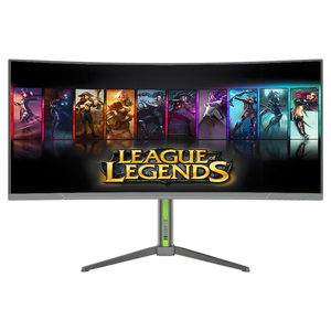OEM 34 inç 3440*1440 4K 165Hz oyun masaüstü için IPS Panel hoparlör DP arayüzü ile LED monitör - Product Image 4