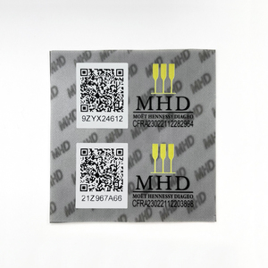 High Quality <strong>Customized</strong> QR Code Microprint Anti-counterfeit <strong>Label</strong> Sticker for Packaging