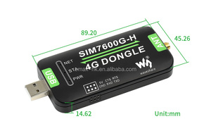 SIMCOM-Módulo de transmisión digital, dispositivo de acceso a Internet de grado industrial, 4G, LTE, USB DONGLE, GNSS, banda global - Product Image 2