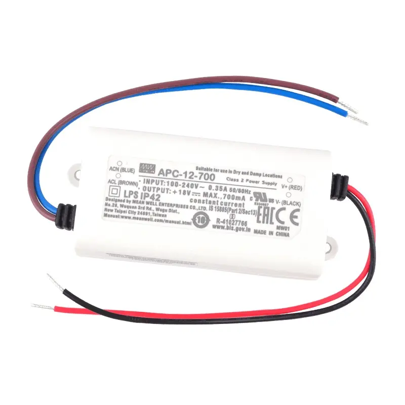 APC-12-700 driver LED indoor 12W 700ma MEANWELL