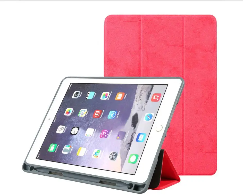 Neueste einzigartige Design Multi Stand Pu Leder für Ipad Fall