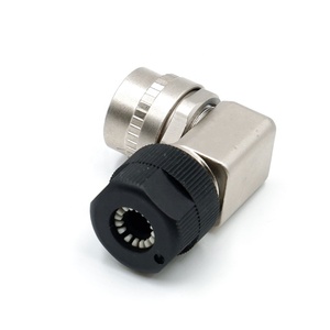 LECHUAN tek dokunuşla kilitleme tarzı 2Pin Metal dik açı fiş küçük boyutlu DDK CM10-AP10S-M dairesel konnektörler plastik bakır - Product Image 2