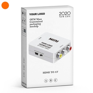 Convertidor HDMI2AV a AV de 1080P, convertidor de vídeo HDMI a RCA para decodificador de señal, venta directa de fábrica - Product Image 1
