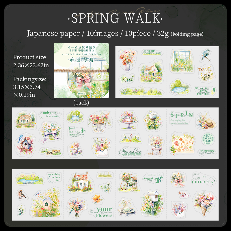 B Springtime Wanderings