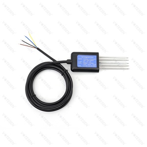 Boden temperatur Feuchtigkeit sensor Sonde Analoge Bodenfeuchte melder Sensoren IP68 Schutz RS485 Ausgang 0-5V 0-10V 4-20mA - Product Image 6