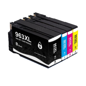 HP OfficeJet Pro 9010/9012/9013 /9014/9015/9016 /9019/9020/9022/9025 yazıcı için fabrika renkli mürekkep püskürtmeli mürekkep kartuşu 963XL - Product Image 1