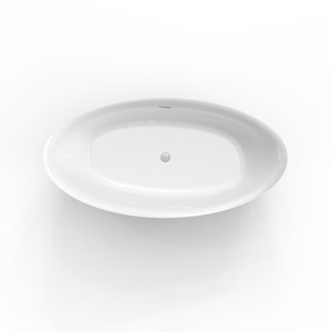 <strong>Bico</strong> 180cm White Acrylic Freestanding Modern Bathtub UPc Certified Oval Soaking Whirlpool Tub with Drainer <strong>China</strong> Wholesale Cheap