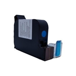 Impresora de inyección de tinta lineal Cartuchos de tinta invisible a base de solvente Impresora de inyección de tinta inteligente Cartuchos de tinta Imprimir número de lote Marcado de Fecha - Product Image 2