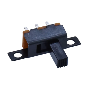 SS12F55 SMT slayt anahtarları 2 yollu 3 Pin EG EG 1P2T dikey dik açı Mini geçiş anahtarı montaj deliği ile - Product Image 2