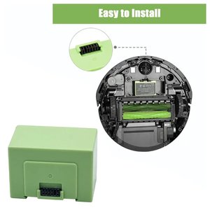 IRobot i7 Roomba eおよびiシリーズi7e5 7150 7550 i3 3150 i3 3550 i4 4150 i4 4624864リチウムイオン用リチウム交換用バッテリー