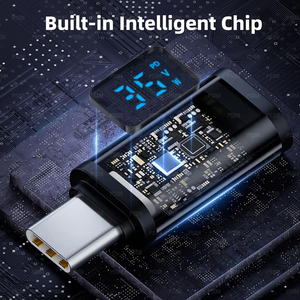 อะแดปเตอร์ USB-C psda พร้อมจอแสดงผล LED PD 35W USB Type C ขั้วต่อตัวผู้ไป USB-L หญิงสำหรับ iPhone 16/16 plus/ 15 PRO MAX iPad - Product Image 5