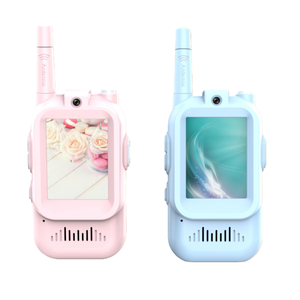 New Arrival trẻ em video Walkie Talkie hai cách phát thanh 1500ft phạm vi bằng giọng nói cho trẻ em 3-12 tuổi của giáng sinh nhật ngoài trời - Product Image 4