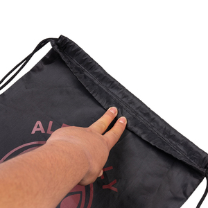 Promotional 210d Polyester <strong>Nylon</strong> Draw <strong>String</strong> Sports Football Drawstring Bags Backpack <strong>with</strong> Custom Logo - Product Image 6