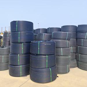 16mm-63mm Black HDPE Irrigation <strong>Pipe</strong> Roll SDR11 Polyethylene PE <strong>Pipe</strong> With <strong>Round</strong> Socket Welding Connection for Water Applications