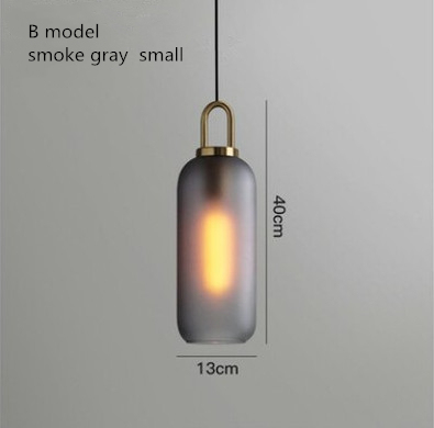 B piccolo fumo grigio